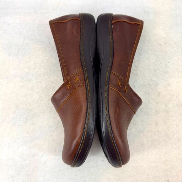 EUC b.o.c. by Born Brown Leather Slip-on Women’s Shoes Howell Loafers size 8.5 - Picture 7 of 9